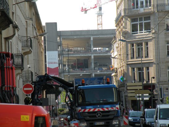  construction du futur centre de congrès